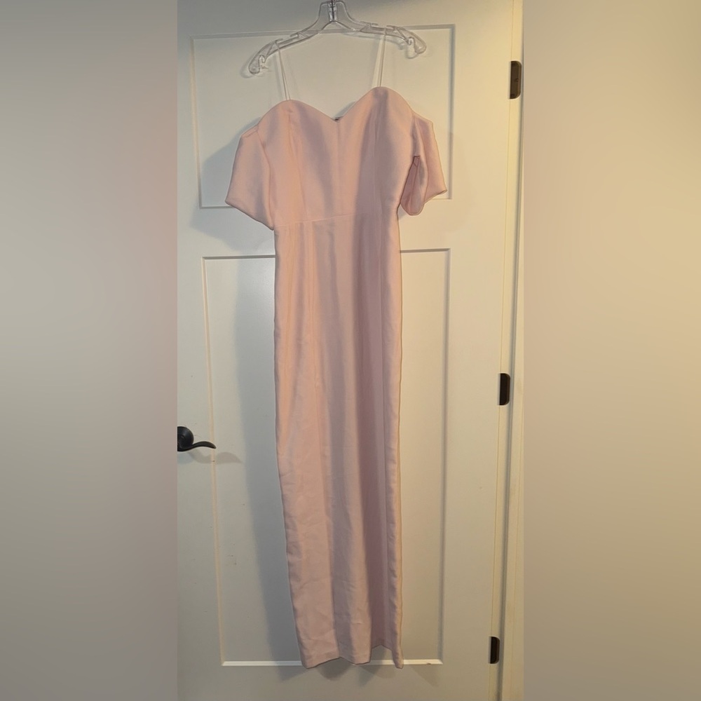 Amanda Uprichard REVOLVE Falcon Gown in Blush L - Picture 8 of 9